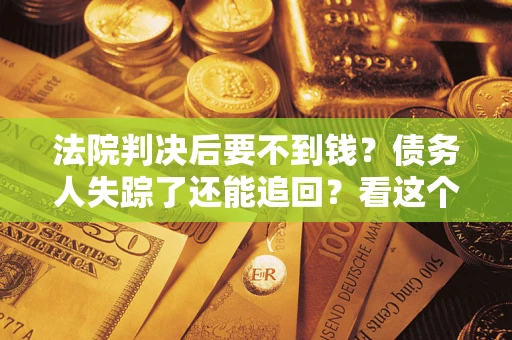 武汉法院判决后要不到钱？债务人失踪了还能追回？看这个方法！