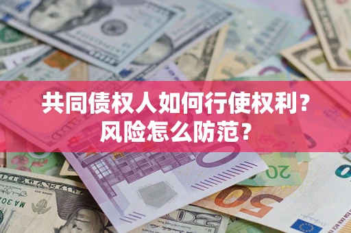 武汉共同债权人如何行使权利？风险怎么防范？