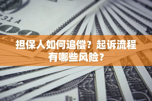 武汉担保人如何追偿？起诉流程有哪些风险？