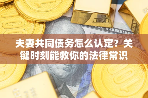 武汉夫妻共同债务怎么认定？关键时刻能救你的法律常识